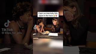 Piper gets water bottle thrown at her  #capri #piperrockelle #couple #ciper ￼