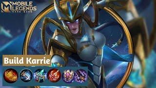 Gameplay Karrie Marksman | Mobile Legends#1 #mobilelegendsbangbang