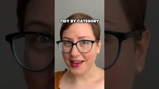 KonMari Method Rule #4: Tidy by category, not by location