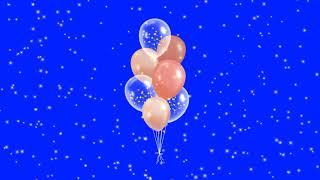 Balloons Party green screen animations effects HD || chroma key balloon animation effects