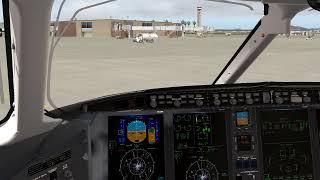 X Plane 11: KSNA-KLAS Livestream on PilotEdge