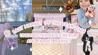 LAST MARKET OF THE YEAR 2024 | TWO-DAY MARKET INSIDE A SCHOOL | UNEXPECTED TARGET MARKET