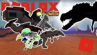 Roblox Dinosaur Simulator Halloween - New Albino Terror Remake Look! + Halloween Part 2 Gameplay!