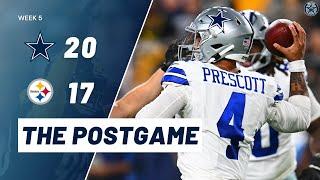 Dallas Cowboys Beat Pittsburgh Steelers, 20-17 | The Postgame | Blogging The Boys