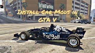 How to Install F1 Car Mod for GTA V on PC (2020) [Grand Theft Auto 5 Mod Tutorial #7]