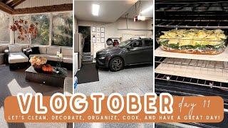 VLOGTOBER 2024 | COZY FALL | EASY FALL DECOR | EASY FALL RECIPES | HOLIDAY PLANNING | AUTUMN