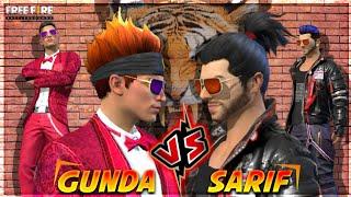 SARIF VS GUNDA || GUNDE SE PANGA || FREE FIRE SHORT ACTION MOVIE || RISHI GAMING