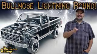 Bullnose Ford Lightning Round: Engines, Transmissions, and Mods at a Glance!