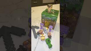 LOOK WHAT WAS INSIDE?! #asmr #unboxing #minecraft #soundup #gold #satisfying #unboxing #toy #viral