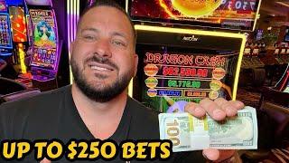 $250 BETS ABSOLUTELY CRAZY JACKPOTS ON DRAGON LINK! 2