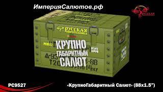 РС 9527 Крупно габаритный салют (1,5"х88 залпов) www.isalutov.ru тел.: (423) 292-43-53