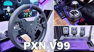 PXN V99 Unboxing Setup Review | CHEAPEST Racing Wheel for PlayStation / Xbox / PC