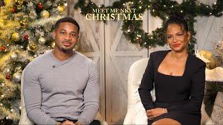 Interview: Christina Milian, Devale Ellis talk Netflix's Meet Me Next Christmas