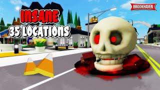 (INSANE MODE) ALL 35 CANDY CORN LOCATIONS In Brookhaven - Roblox