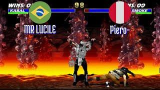 FT5 @umk3: MR LUCILE (BR) vs Piero- (PE) [Ultimate Mortal Kombat 3 Fightcade] Dec 2