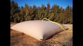 Flexible Water storage Bladder tanks PVC / TPU  liquid storage Bladder tank