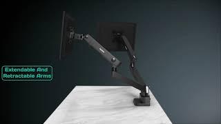 QUARX | Flyte | Dual Monitor stand | Best Dual Monitor Arm | Best Dual Monitor Stand