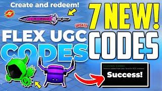 ️FRESH!REDEEM️FLEX UGC ROBLOX CODES 2024 - FLEX UGC CODES 2024