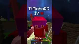 Bro was Sprinting #minecraft #minemenclub #minemenbridge #hypixel #minemen #pvp #fireballfight