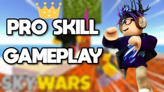 PRO SKILL GAMEPLAY | PART 1 |  ROBLOX SKYWARS!