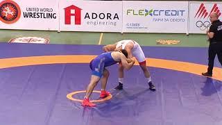 97 kg. Stole Eftimov (MKD) vs Mogamedgadzi Nurov (MKD) Final, Macedonian Pearl 2022,Radovish