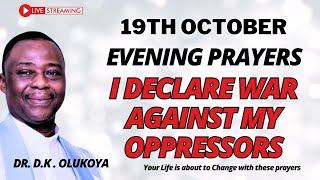 I DECLARE WAR AGAINST MY OPPRESSORS|| OLUKOYA EVENING PRAYER #mfm live