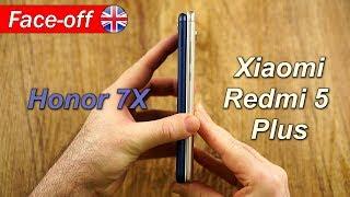 Honor 7X vs Xiaomi Redmi 5 Plus