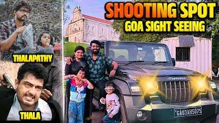 THAR Car'la Visiting THALA THALAPATHY Shooting Spot in GOA !!