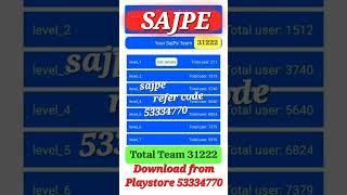 Sajpe Free recharge app Refer Code 53334770
