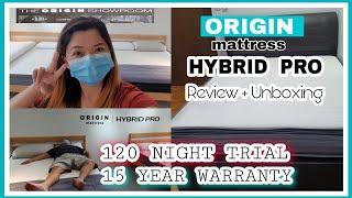 ORIGIN MATTRESS HYBRID PRO | REVIEW + UNBOXING 2022