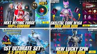 Next Mythic Forge 3.5 Update Bgmi | Bgmi New Lucky Spin | A10 Royal Pass Bgmi | Next Ultimate Set