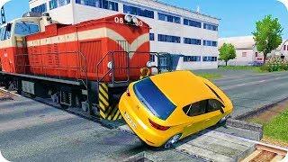 Seat Leon | Train Crash - ETS2[1.34][Euro Truck Simulator 2]