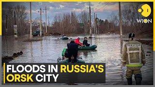 Floods in Russia's Orsk: Over 2,000 people evacuated after flash floods inundate homes | WION