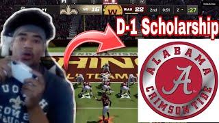 STORY TIME HOW DID I GET A D-1 SCHOLARSHIP ‼️ GOATED MILLZ STORY TIME  MADDEN 22 ULTIMATE TEAM