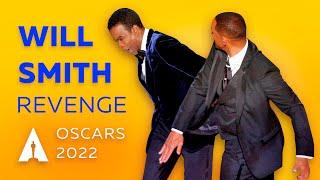 Will Smith gets revenge on Chris Rock for his wife. #Oscars2022