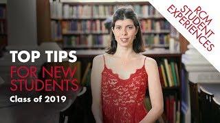 Tips for new students at the Royal College of Music, 2019