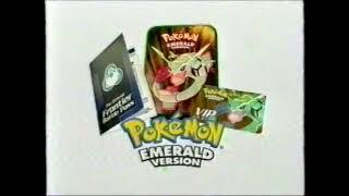 Pokémon Emerald Commercial / VHS Capture / April 16, 2005