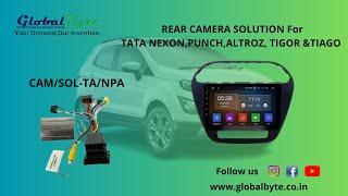 REAR CAMERA SOLUTION INSTALLATION VIDEO FOR TATA NEXON, TIAGO,TIGOR, ALTROS & PUNCH.