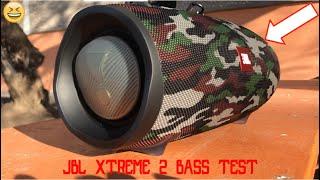 JBL XTREME 2 BASS TEST | 100% VOLUME | GG MODEL!