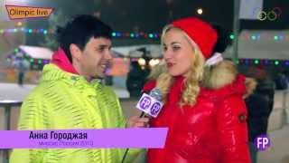 Миссис Россия 2013 Анна Городжая в программе "Olimpic live"