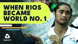 The Day Marcelo Rios Became World No. 1 : Rios vs Agassi | Miami 1998 Final Highlights