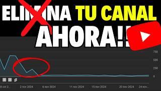 5 Señales para ELIMINAR tu Canal de Youtube AHORA!!