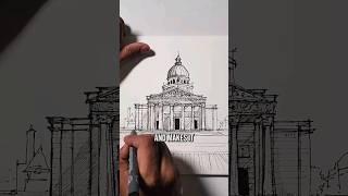 The EASIEST technique to Draw ANYTHING!   #architecture