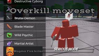 OverKill moveset