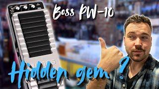 Testing the Boss PW-10 V Wah Pedal 20 Years later