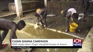 Clean Ghana Campaign: AMA closes down illegal slaughterhouses at Avenor