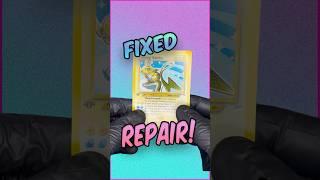 Shining Raichu - Clean Repair | TCG Repair |  #pokemoncards #vintagepokemon #pokemon