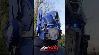 Worlds MOST Realistic OPTIMUS PRIME Helmet #shorts