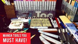 Manga | Comic Tools And Art Supplies YOU SHOULD HAVE