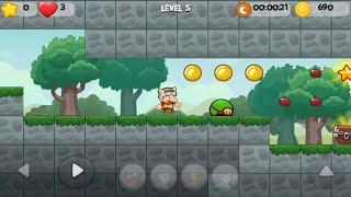 Super World Jungle Adventure Gameplay - Level 1-5